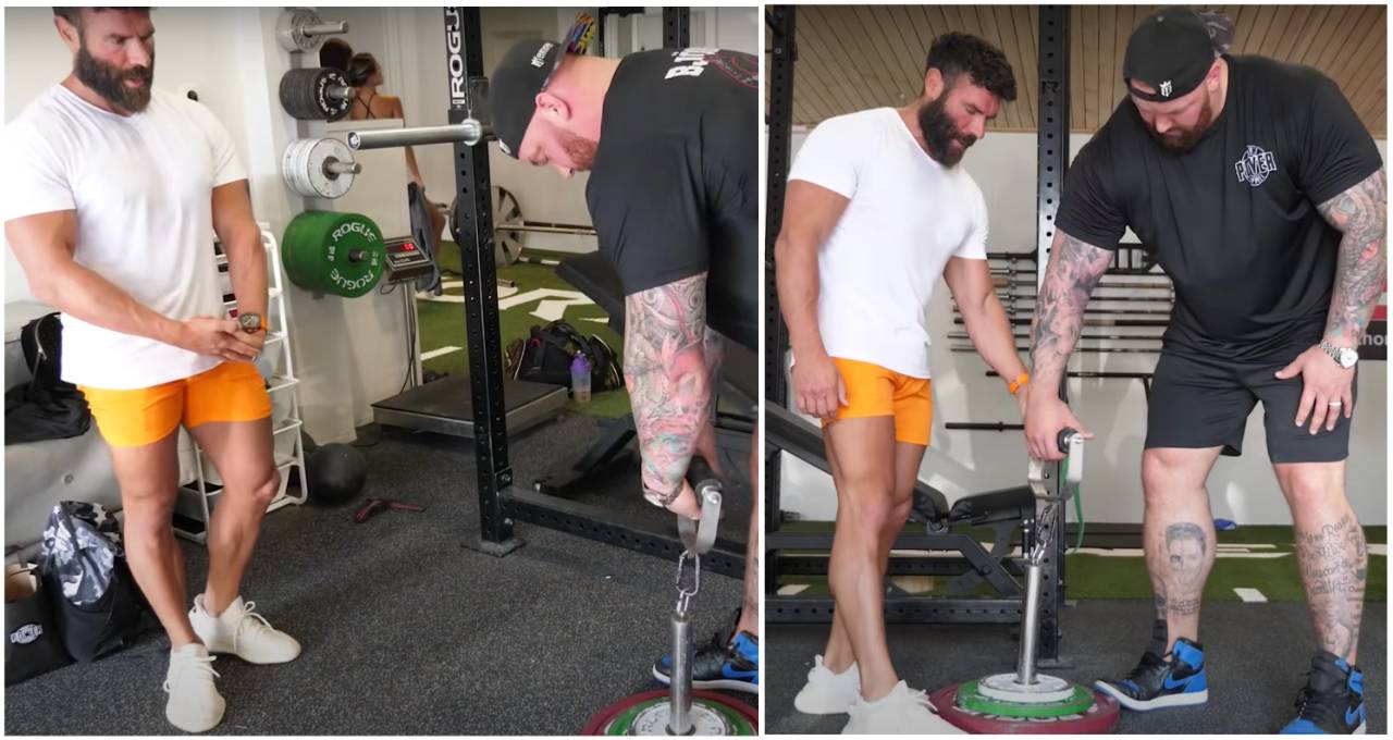Hafthor Bjornsson smashing Dan Bilzerian's $25k weightlift challenge in 2019