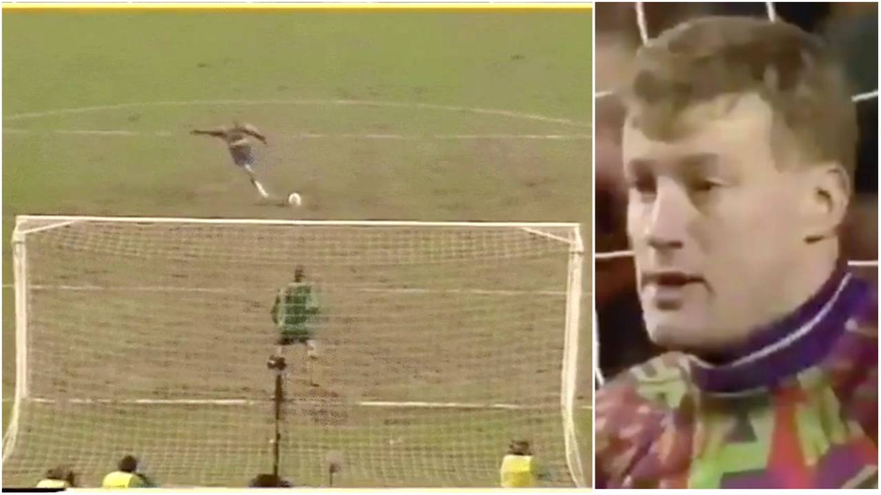 Goalkeeper Kevin Pressman is responsible for arguably the greatest penalty ever scored