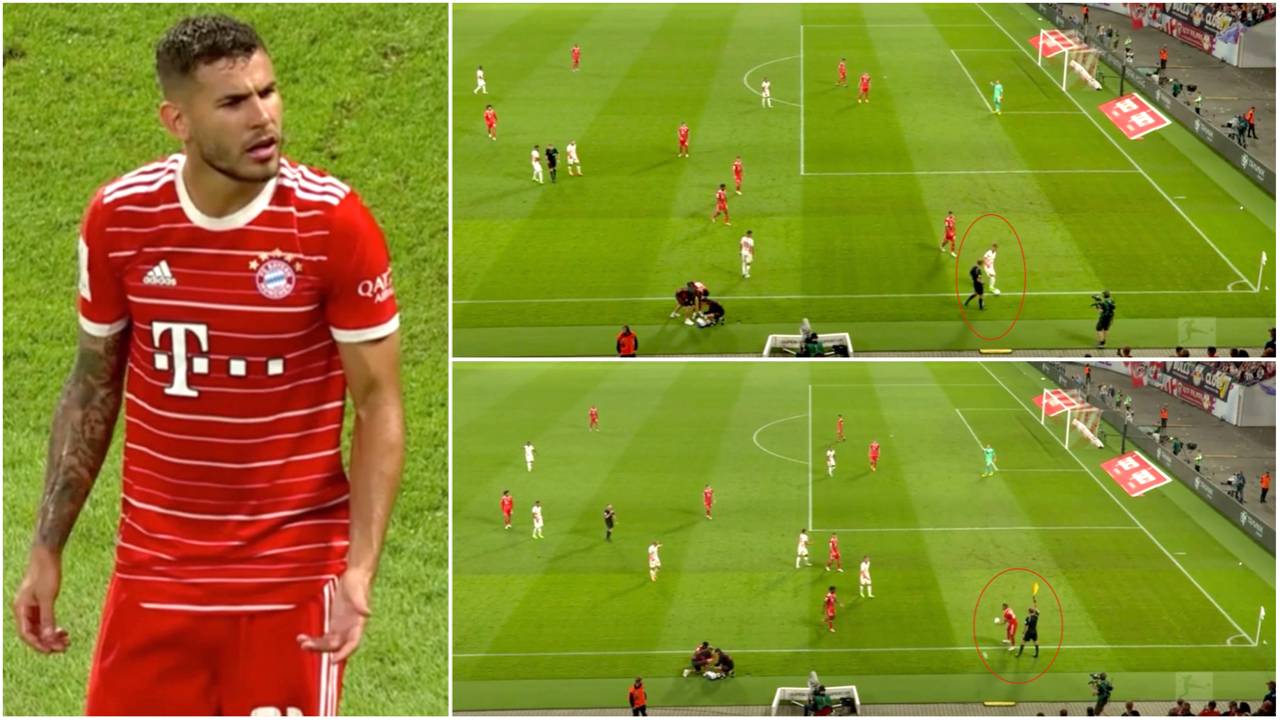 Bayern’s Lucas Hernandez tricked by Dani Olmo’s 'genius s**thousery' in German Super Cup