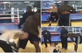 Deontay Wilder Sparring With Internet Troll