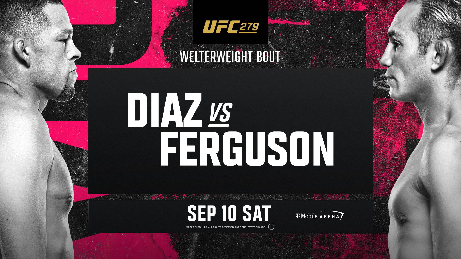 Diaz vs Ferguson UFC 279 Main Event