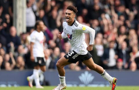 Fulham's Robinson celebrates