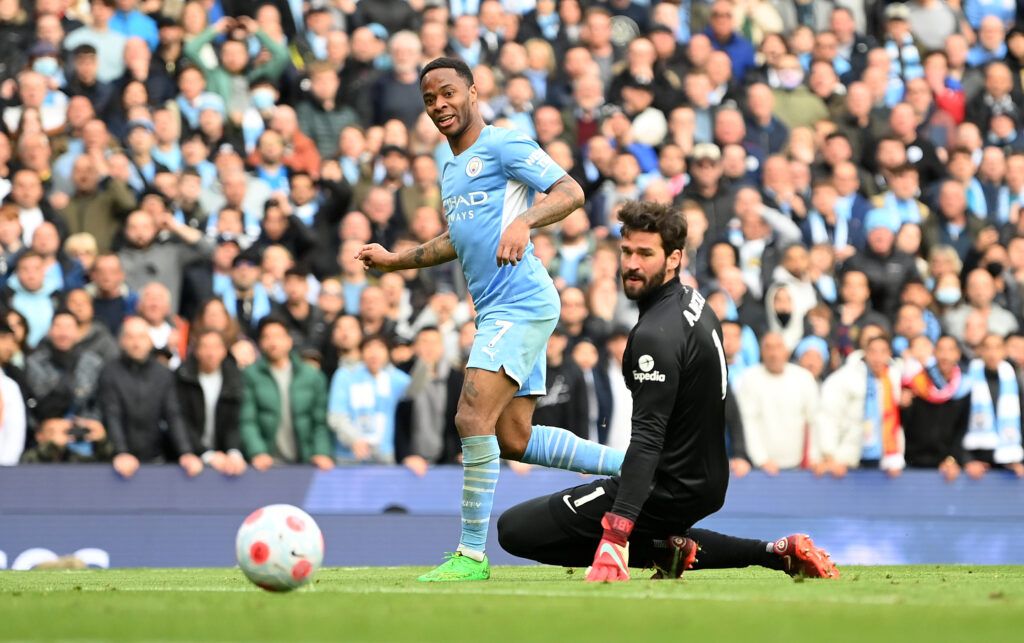 Sterling scores for Man City