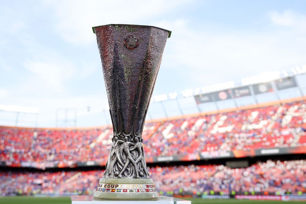 The Europa League trophy