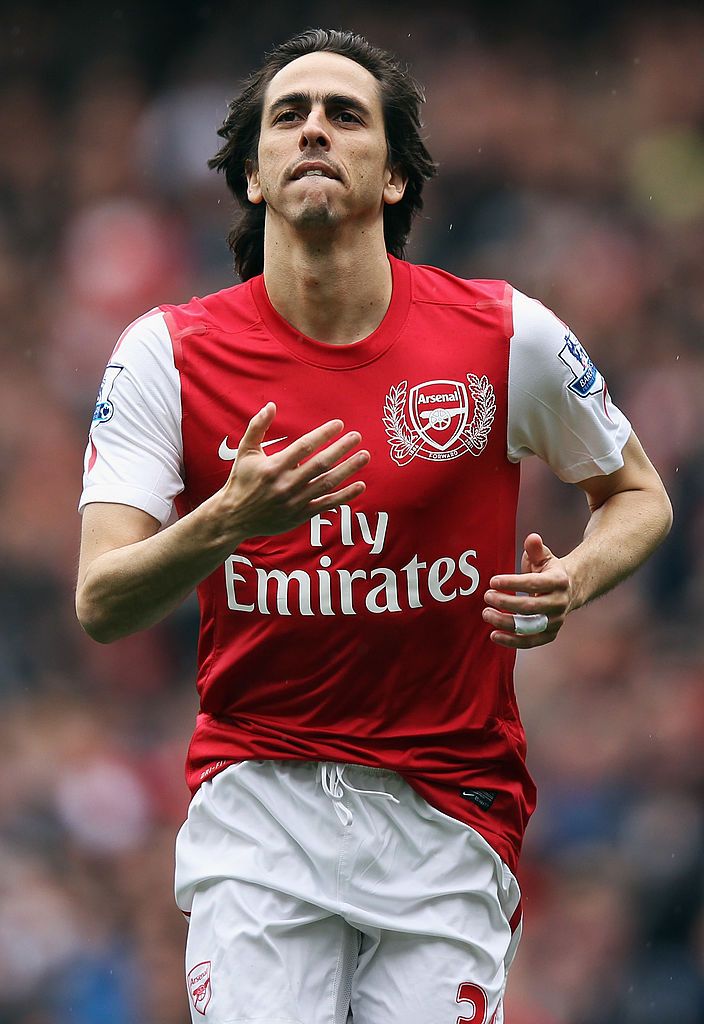 Yossi Benayoun in action for Arsenal