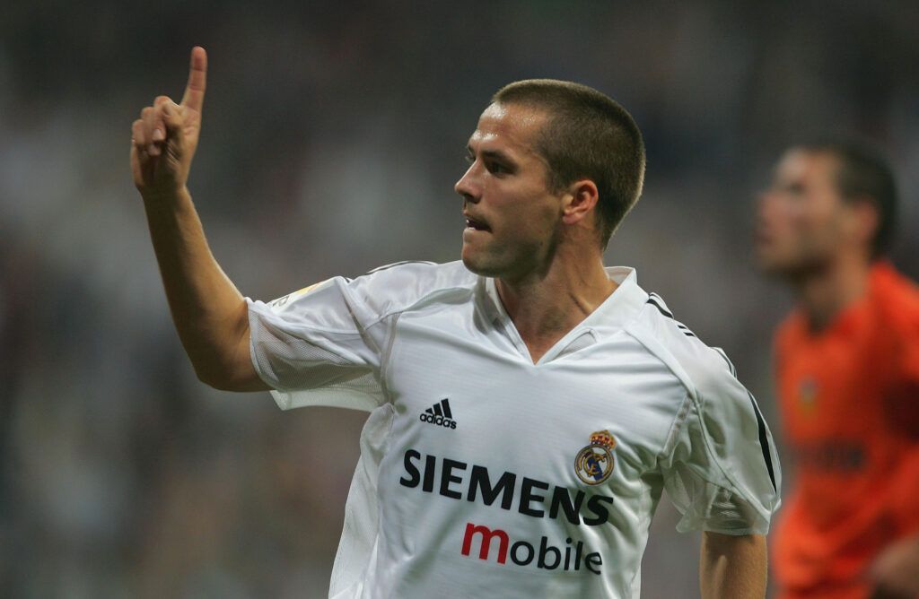 Michael Owen with Real Madrid