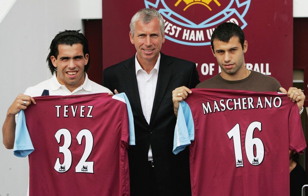 Mascherano, Tevez at West Ham