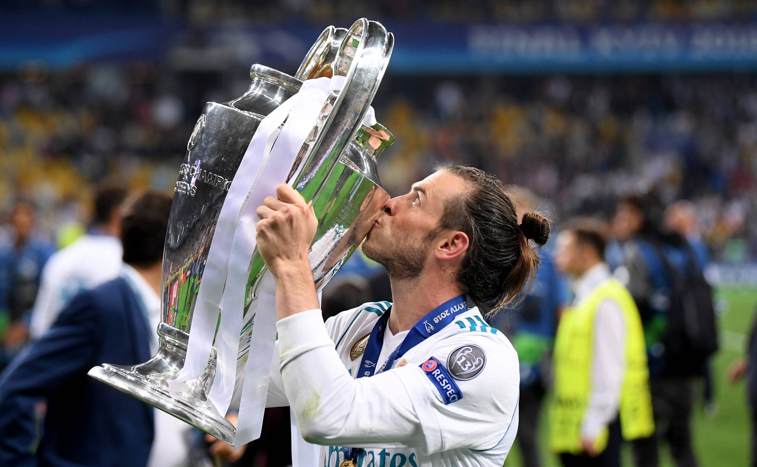 Bale kisses the Champions League