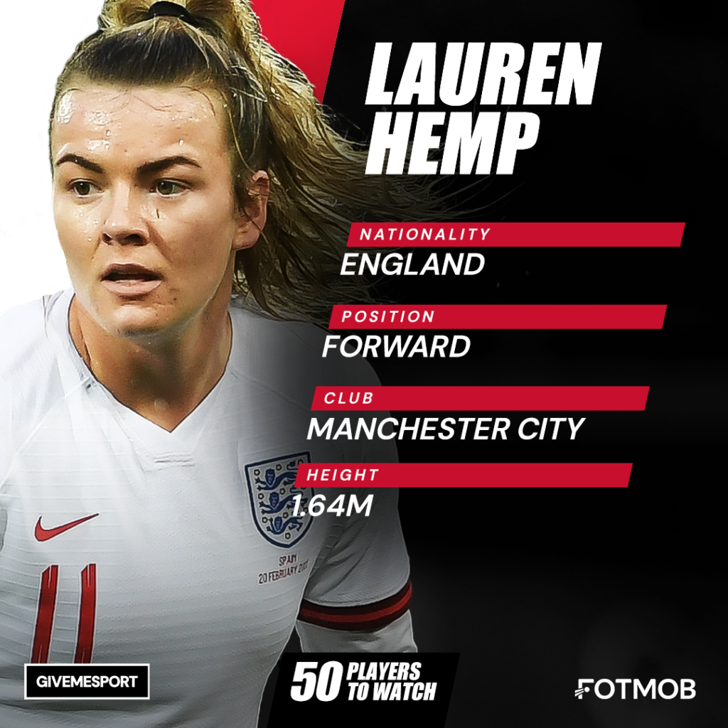 England star Lauren Hemp