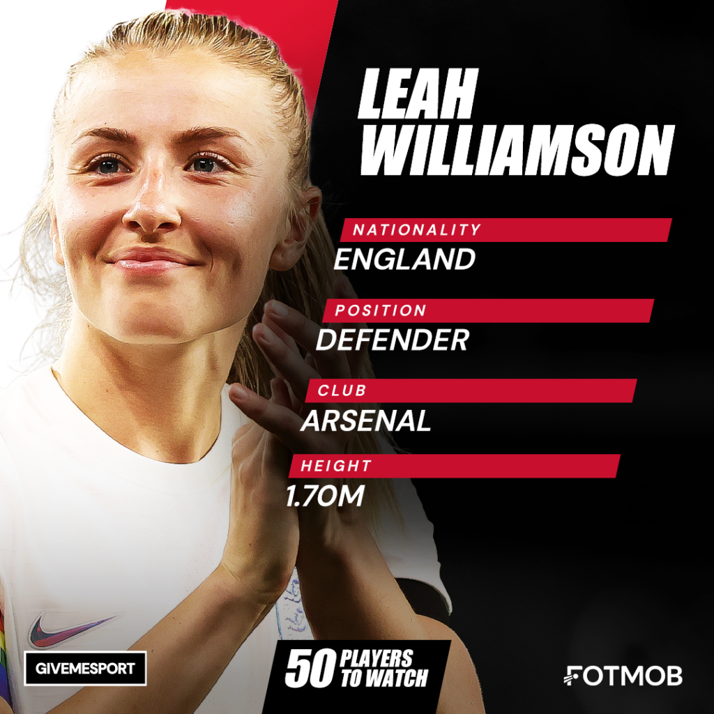 England star Leah Williamson