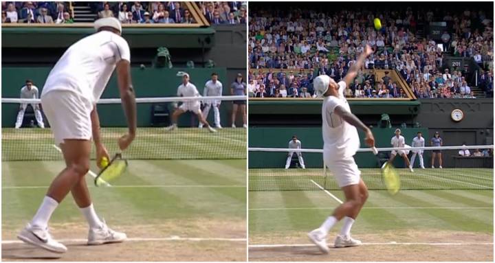 Nick Kyrgios Underarm Serve Wimbledon Final 2022