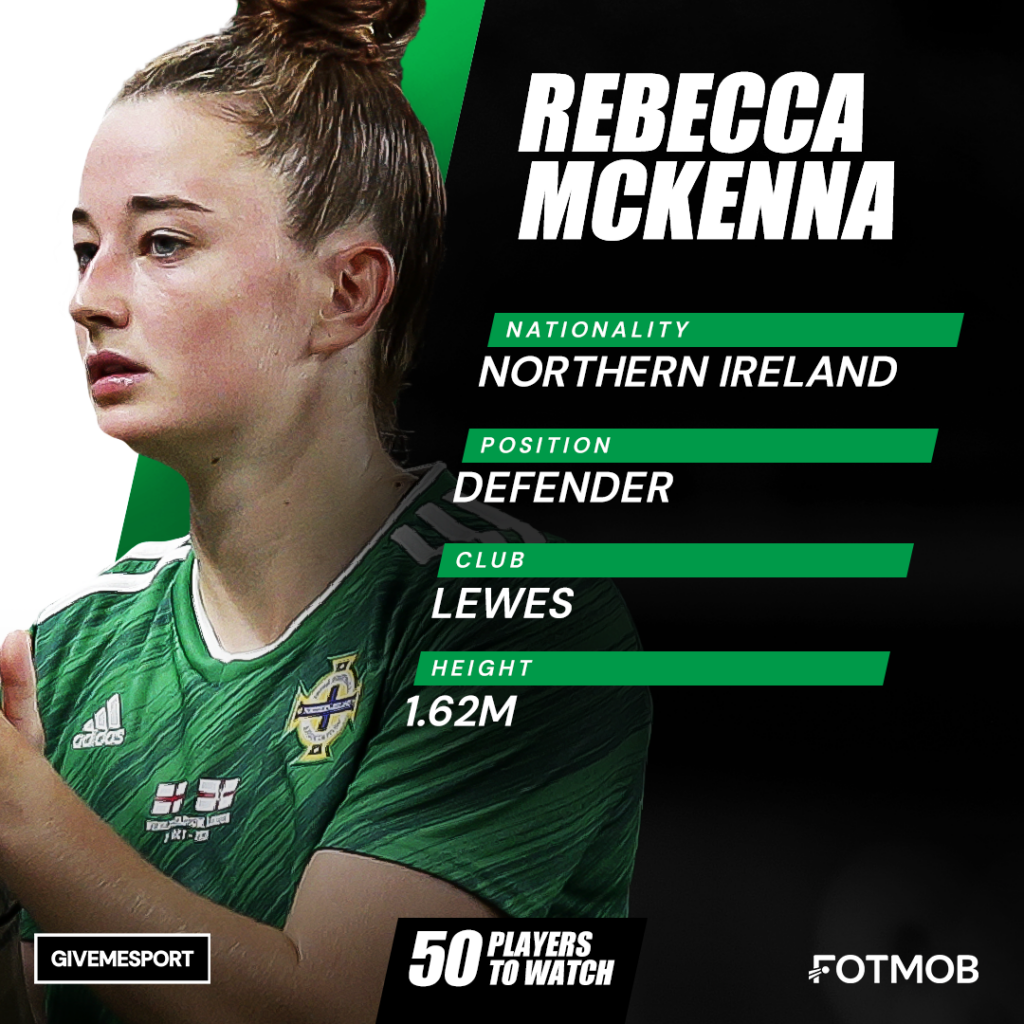 Northern Ireland star Rebecca McKenna