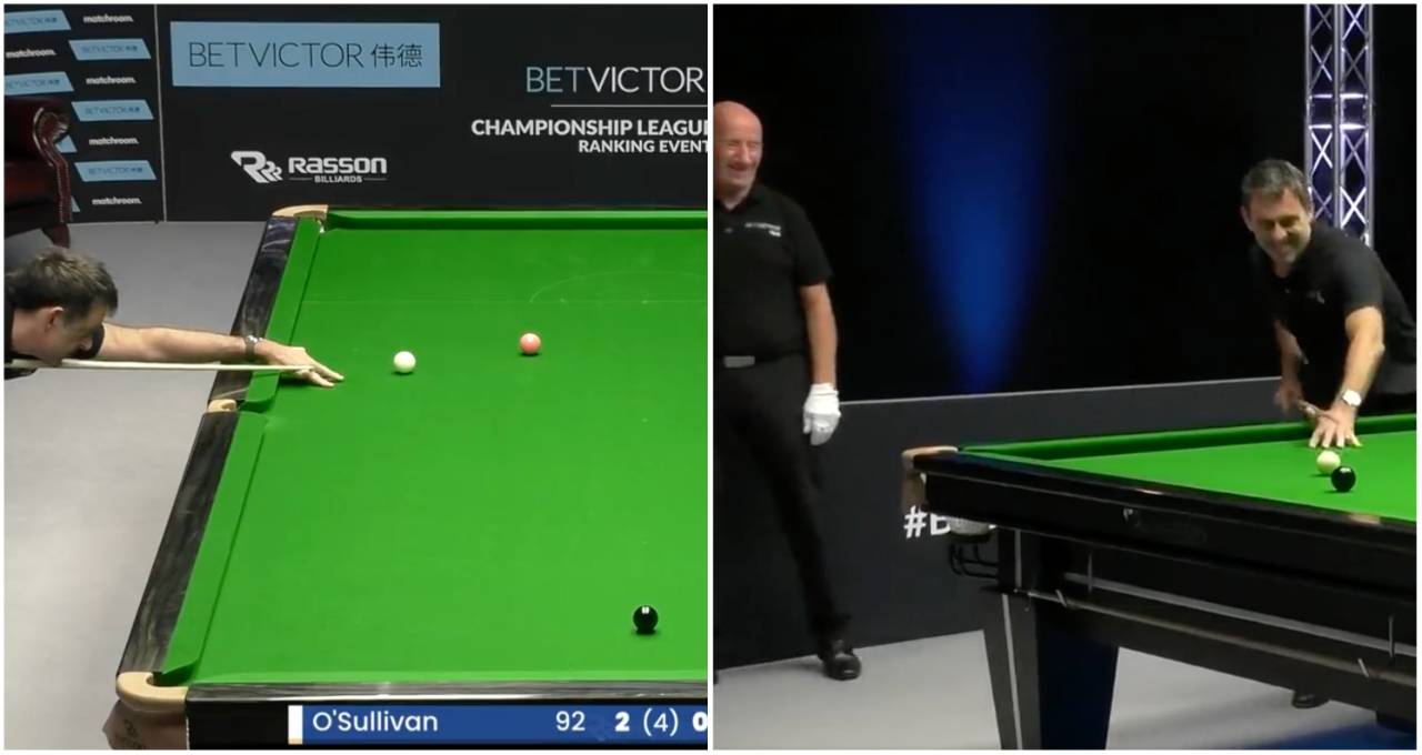Ronnie O'Sullivan Breaks Wind Whilst Playing Shot