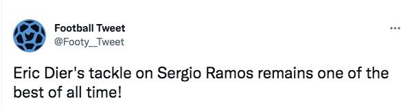 Eric Dier vs Sergio Ramos
