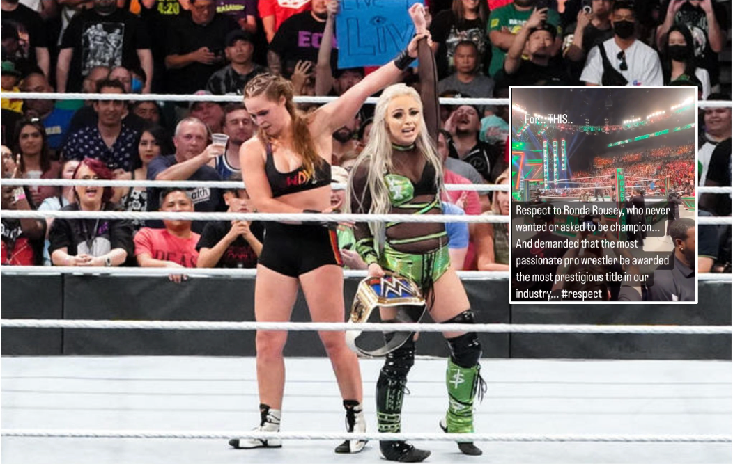 Ronda Rousey campaigned to lose to Liv Morgan at WWE Money in the Bank