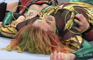 Becky Lynch and Asuka caught checking on each other after WWE Raw