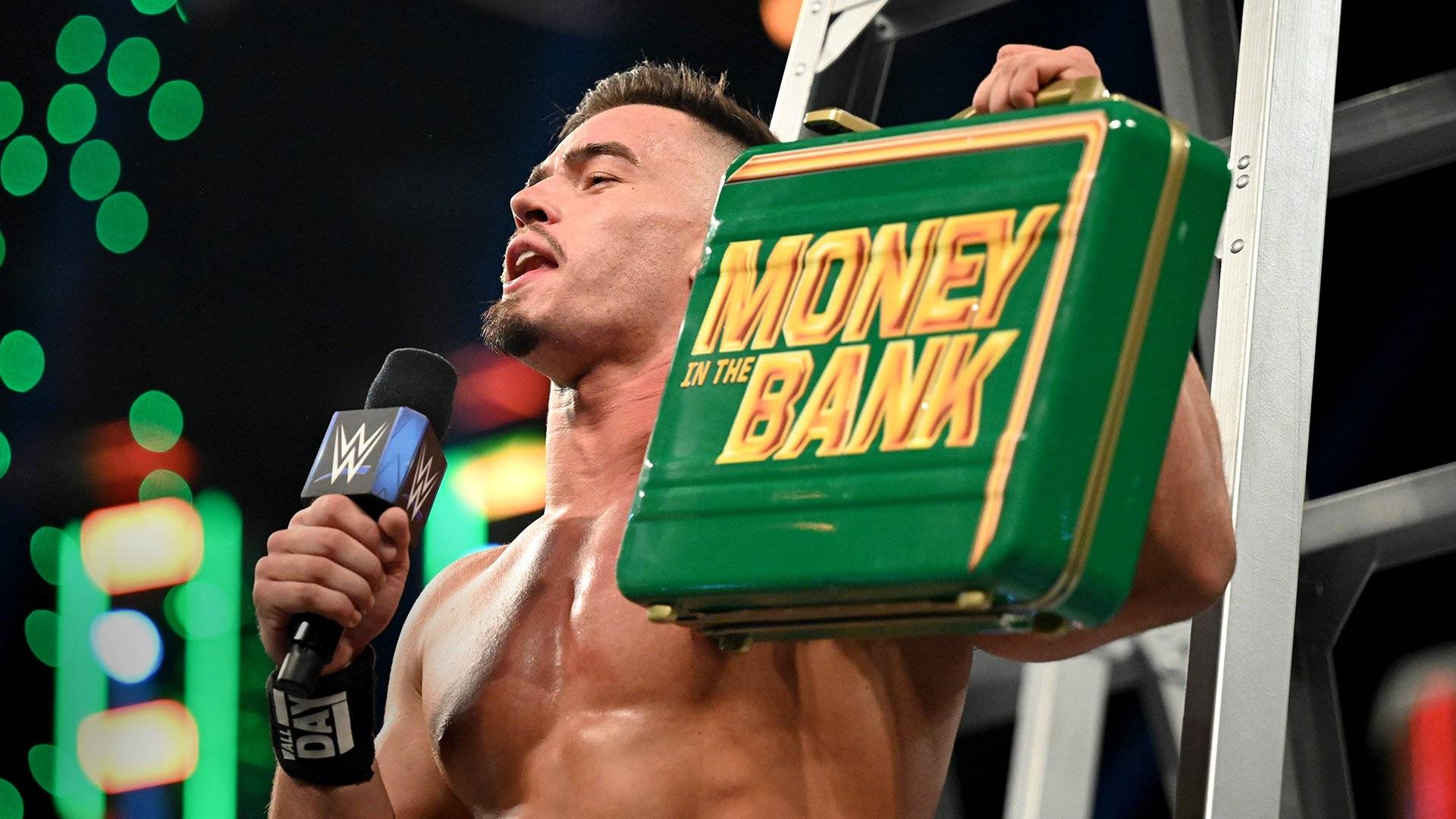 Theory won WWE Money in the Bank on July 2