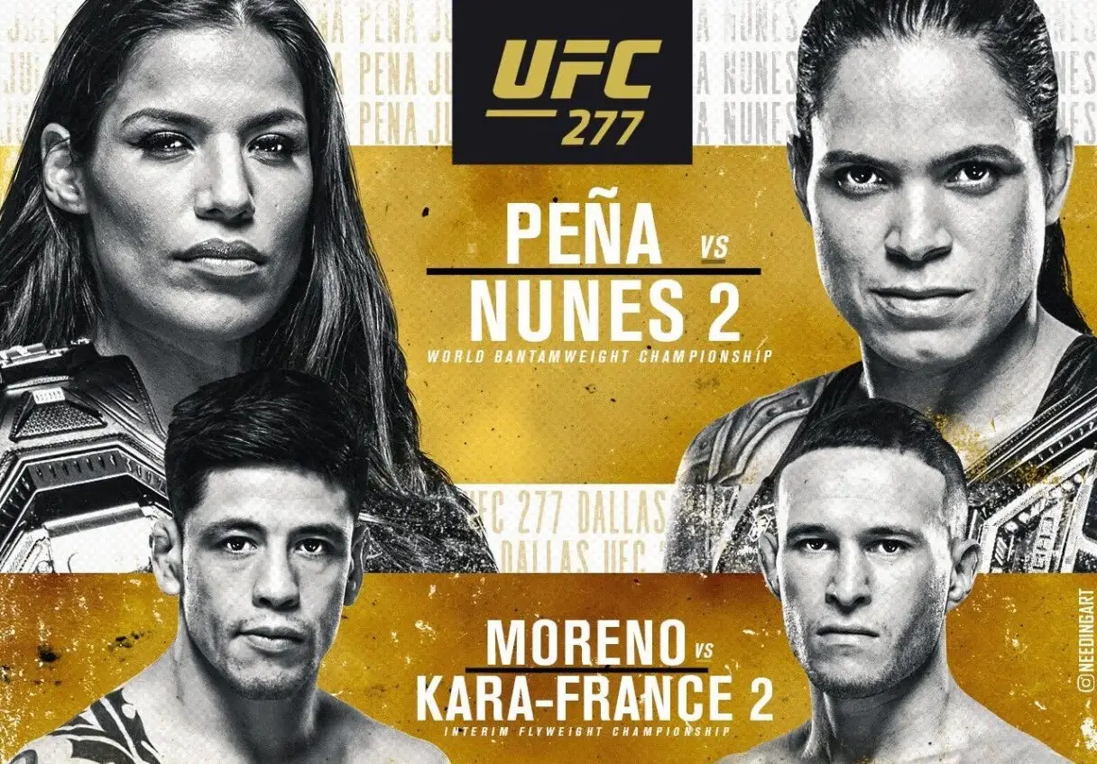 UFC 277 Poster