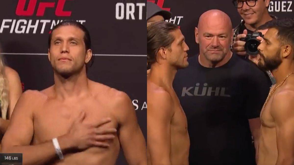 UFC Fight Night Ortega vs Rodriguez Weigh In Results