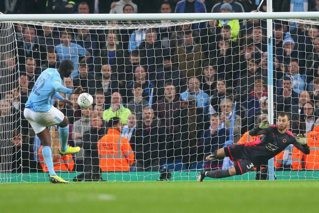 Yaya Toure Manchester City penalty