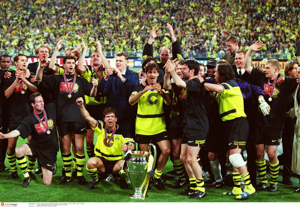 Dortmund win the Champions League.