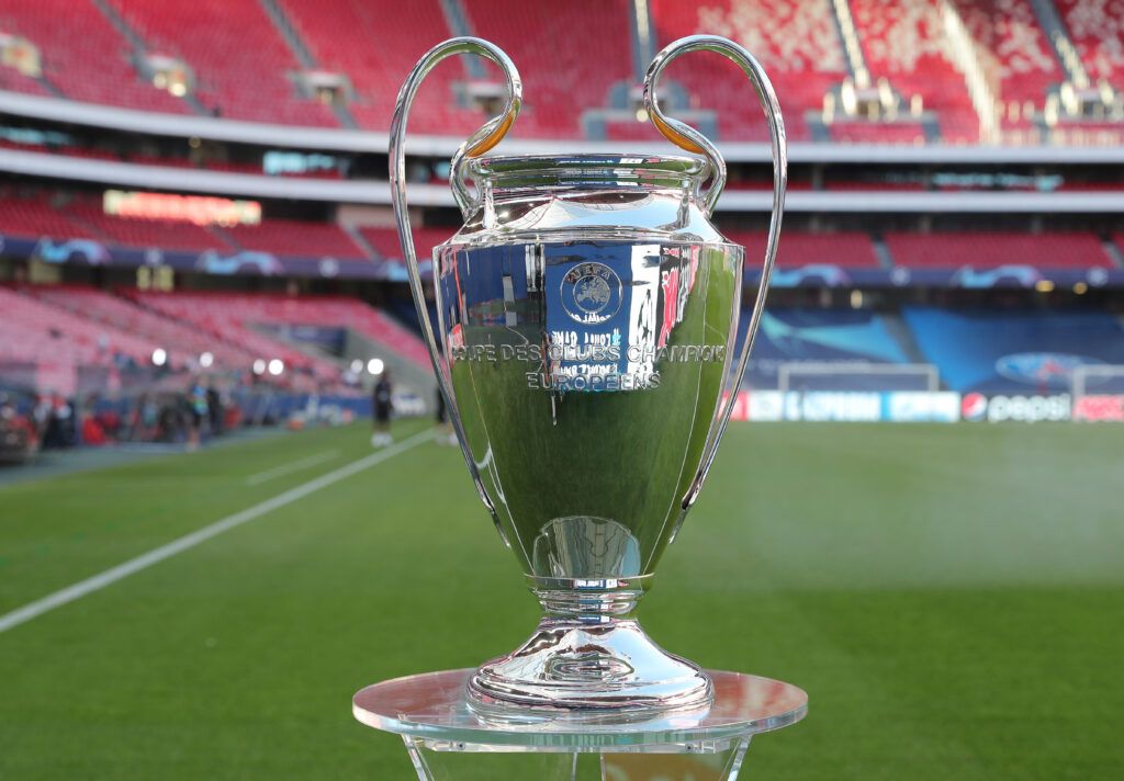 The Champions League trophy.