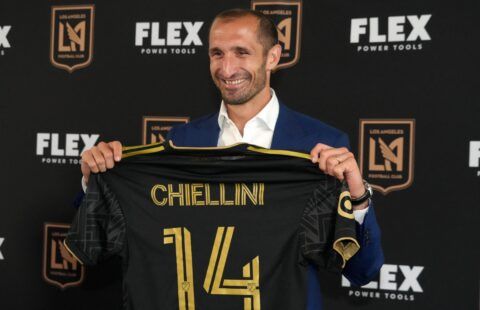 Chiellini signs for LAFC.
