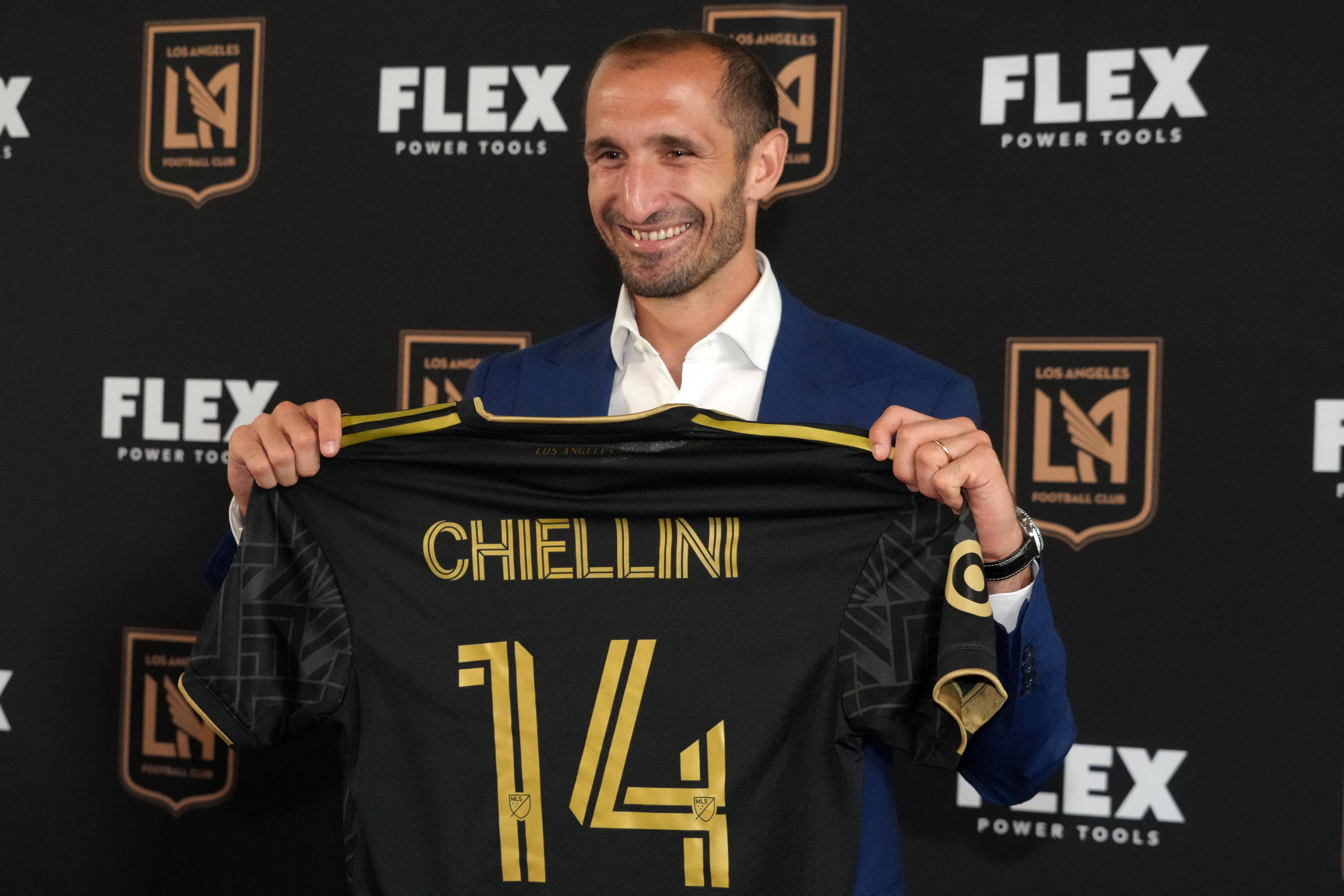 Chiellini signs for LAFC.