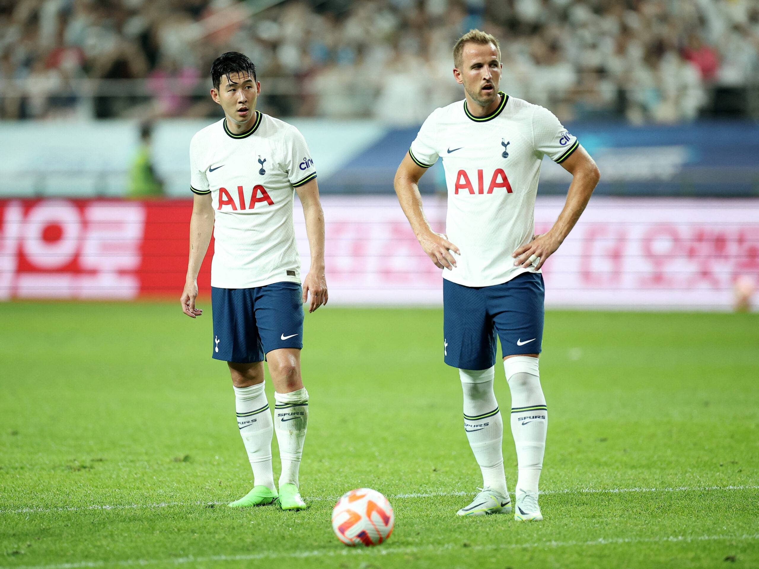 Tottenham's Son and Kane.