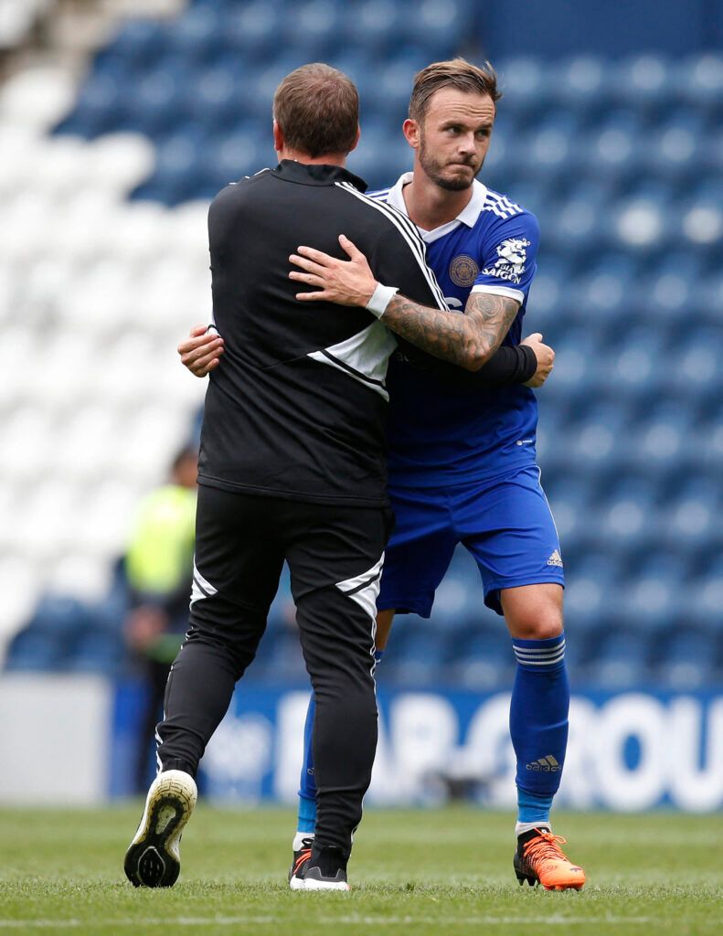 Leicester's Rodgers and Maddison.