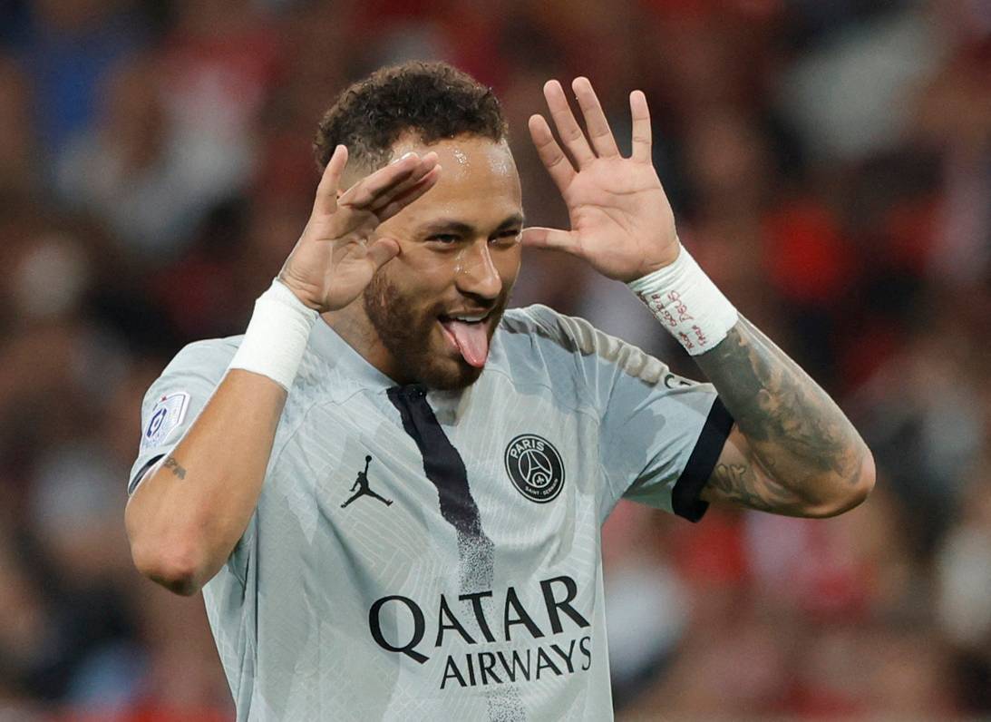 Neymar might be the most in-form player in world football right now - he was a joke vs Lille