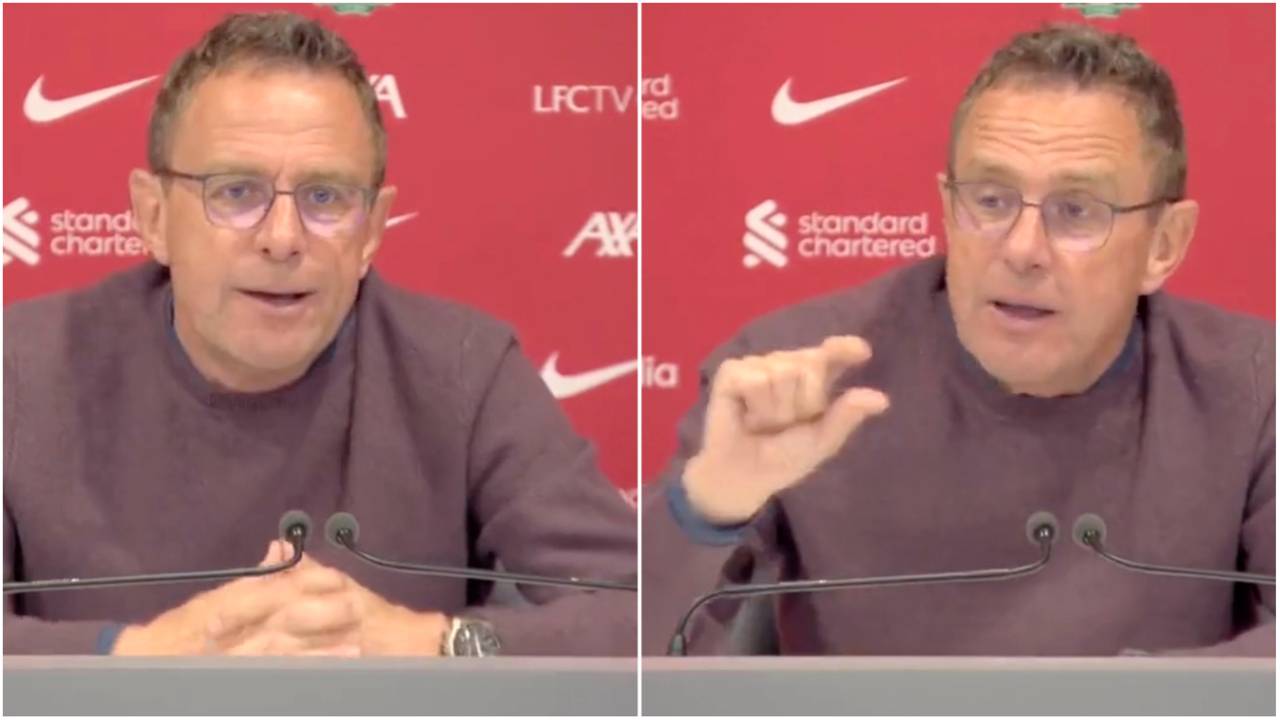 Ralf Rangnick press conference from last season is being shared after Man Utd 1-2 Brighton
