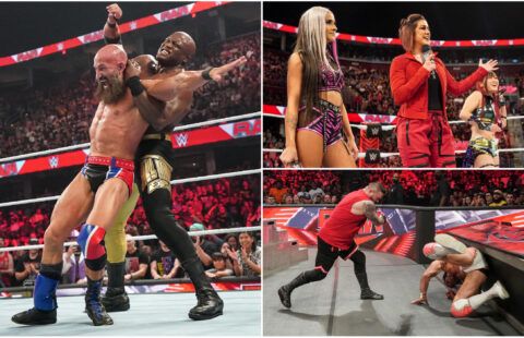 Results from last night's episode of WWE Raw
