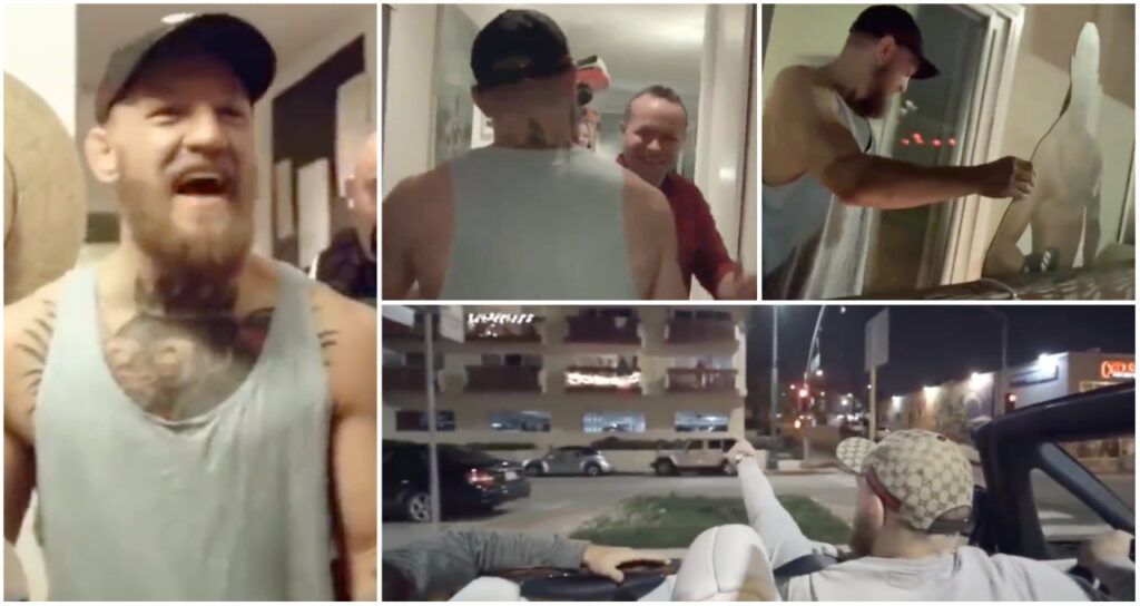 Conor McGregor: Amazing video of UFC star going to fan's house