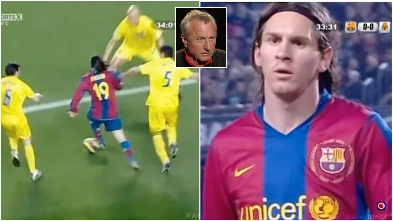 Commentator described Johan Cruyff’s prediction about Lionel Messi in 2008 - he saw the future