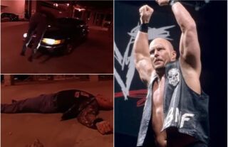 Stone Cold Steve Austin was run over by WWE in storyline in 1999
