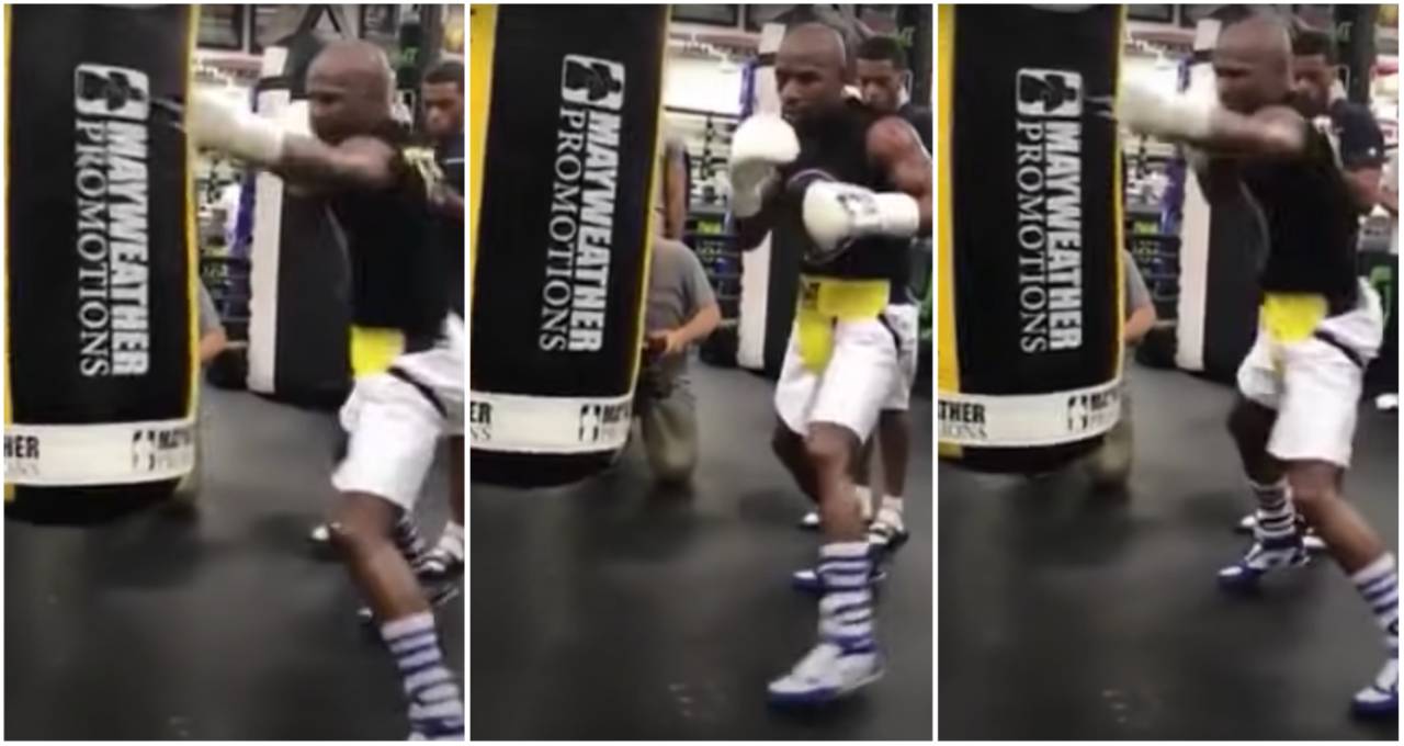Floyd Mayweather's jab was so fast it sounded like a whip