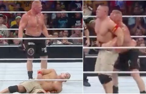Brock Lesnar ruined John Cena in 2014