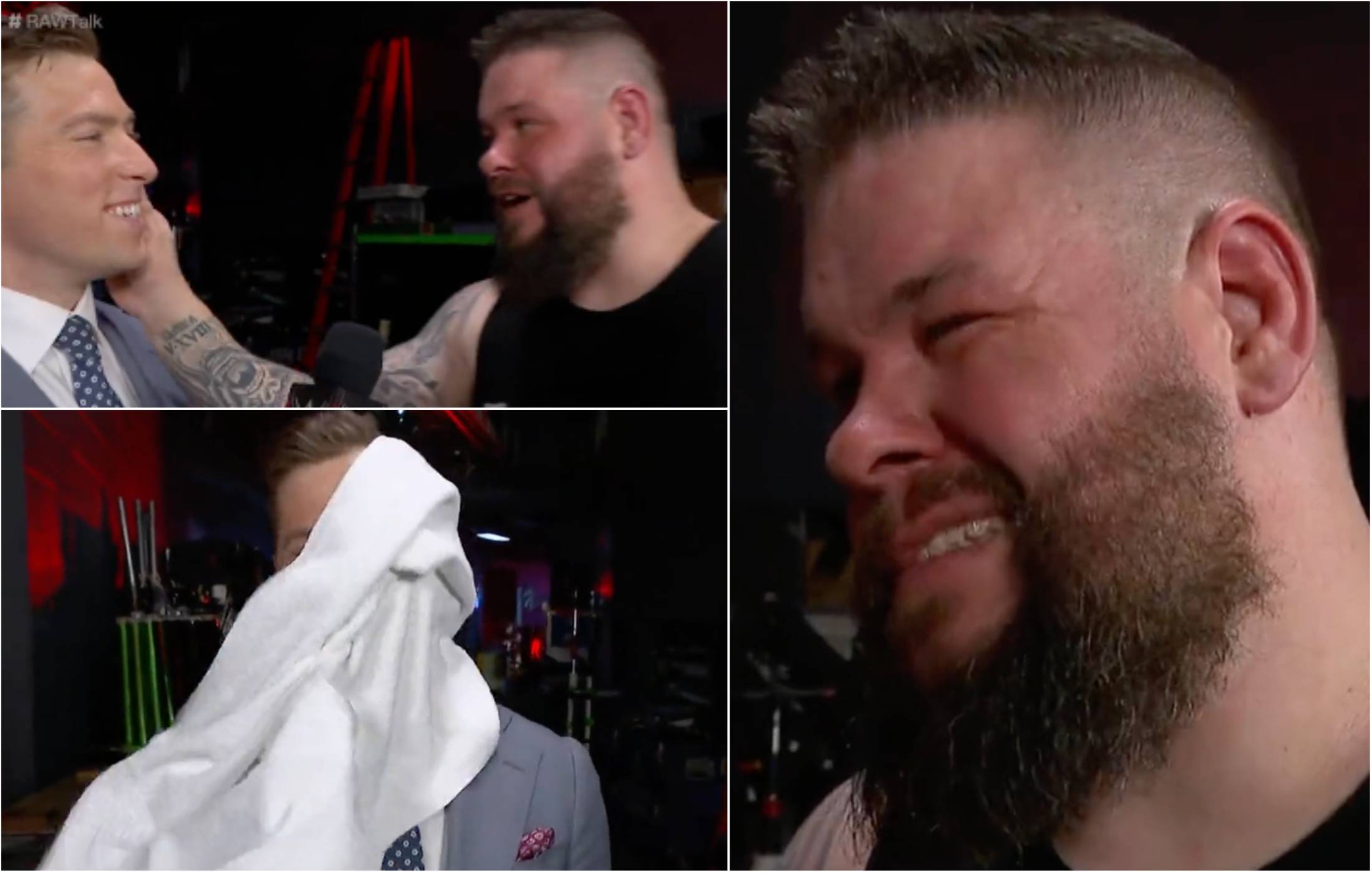 Kevin Owens proved he's a comedy genius on WWE Raw last night