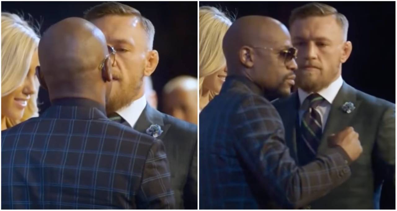 Conor McGregor vs Floyd Mayweather: UFC star's chilling whispered message during face-off