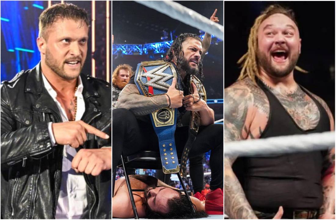 WWE's Drew McIntyre v Roman Reigns