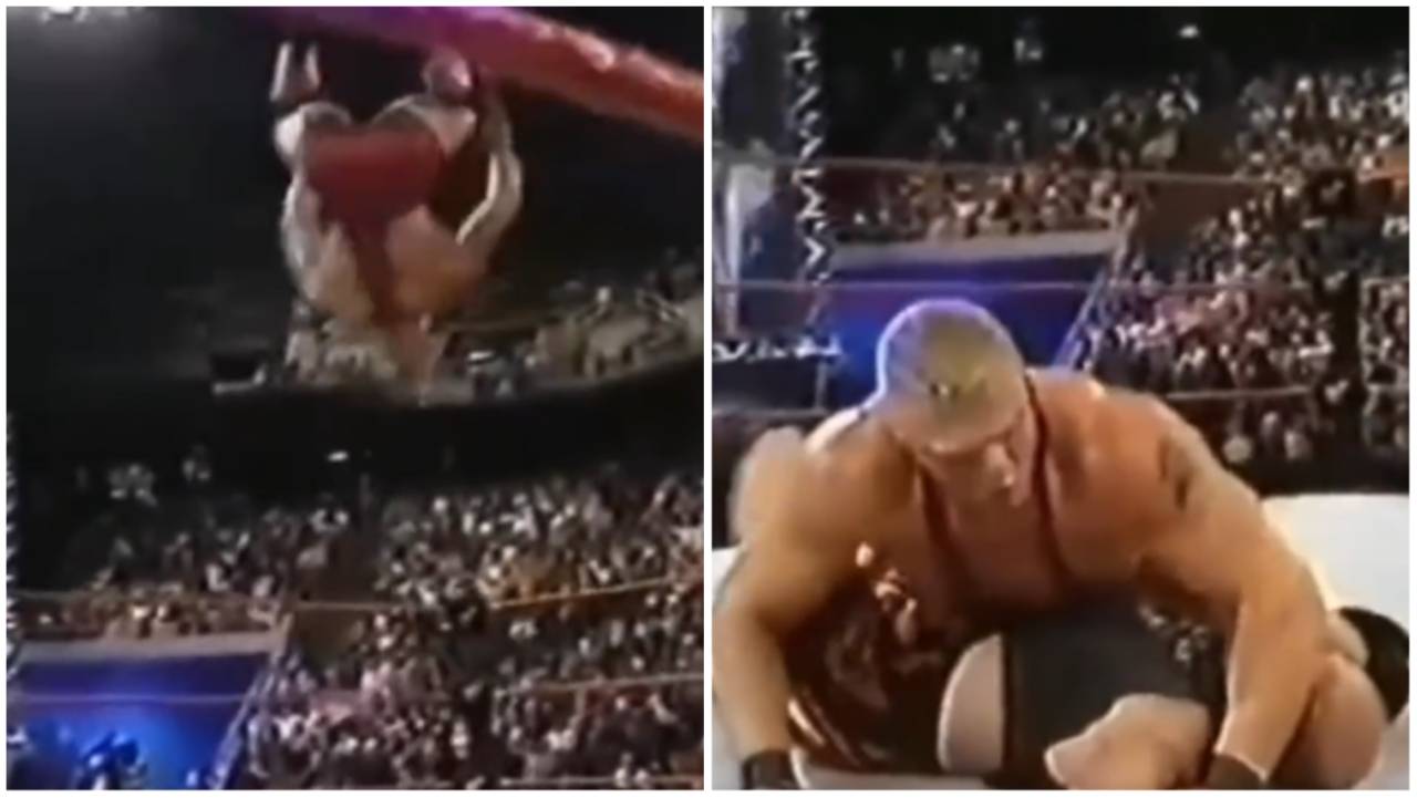 Early Footage Of Brock Lesnar