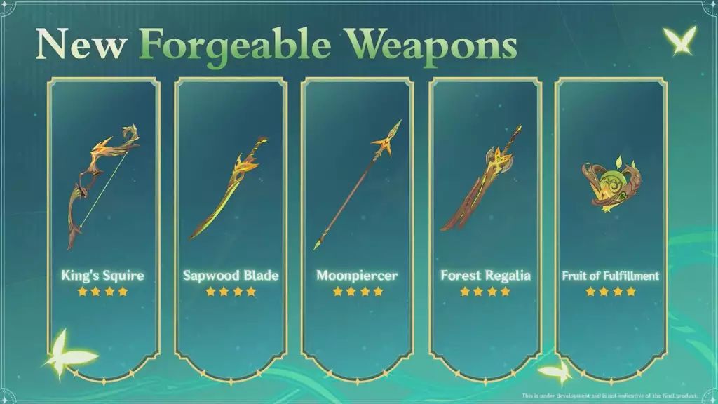 New Weapons