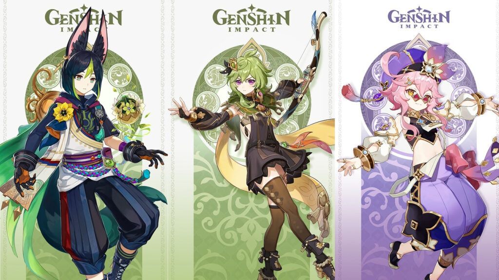 Genshin Impact 3.0 banners