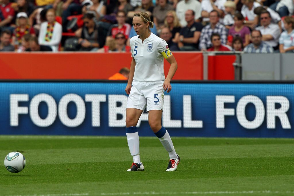 England's Faye White