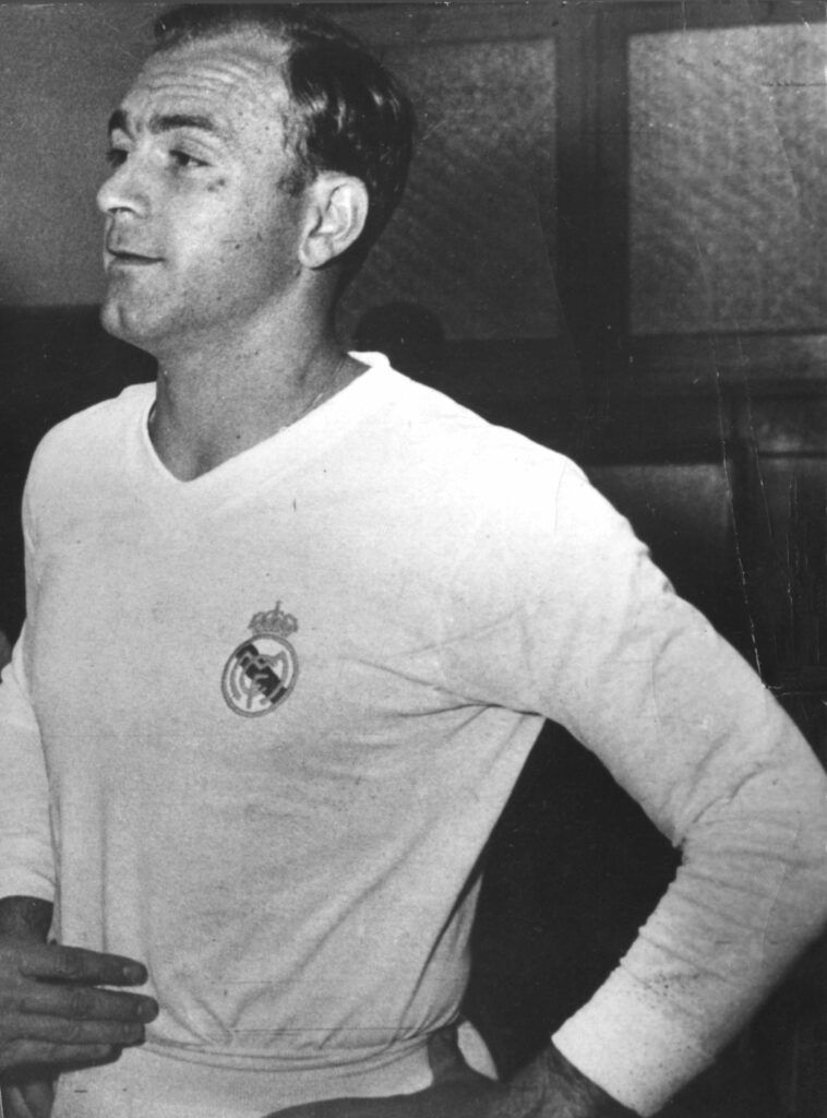 Alfredo Di Stefano with Real Madrid