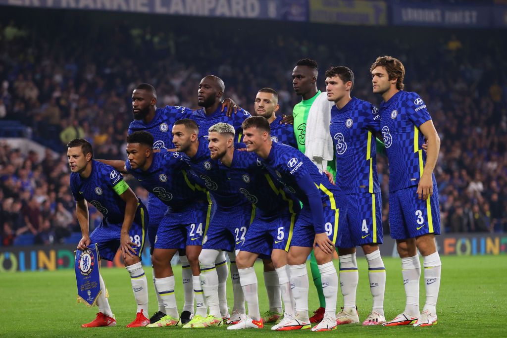 Chelsea FC before a Champions League match