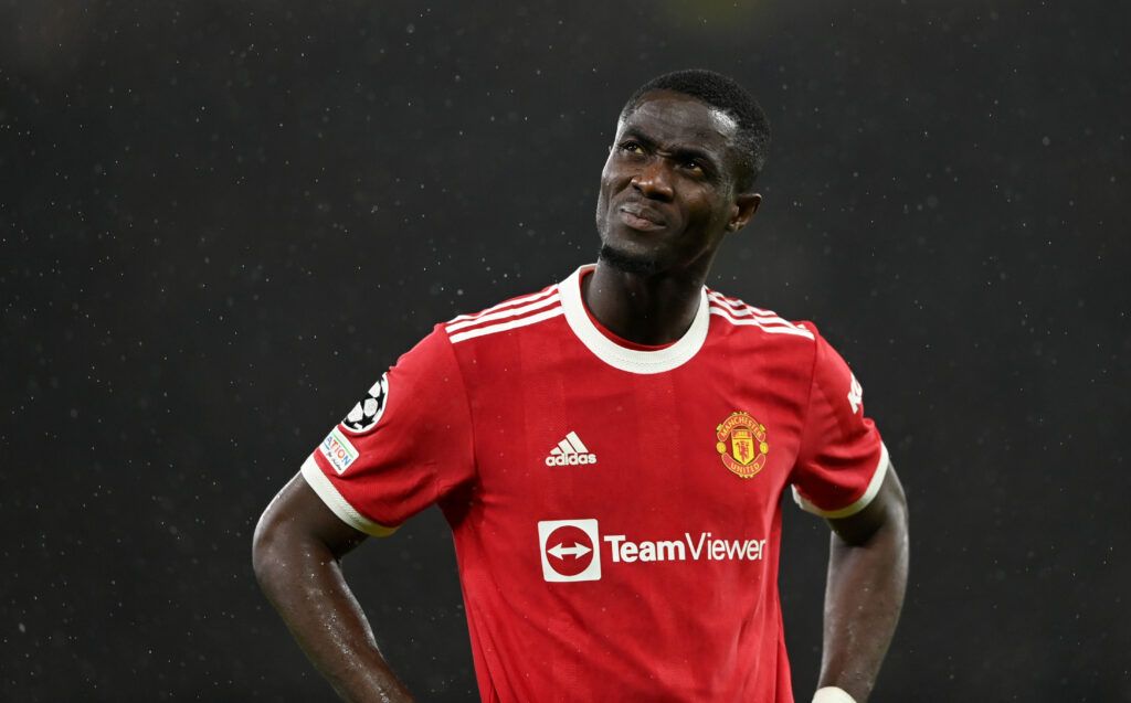 Bailly in action for United