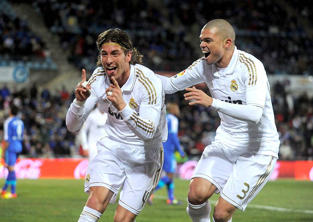 Sergio Ramos and Pepe in action for Real Madrid