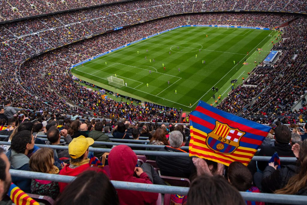 El Camp Nou se agotó para las mujeres del Barcelona